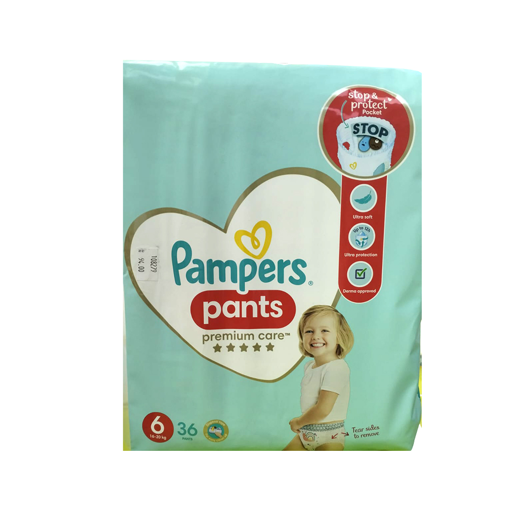 Pampers Pc Pants S6 (16-20)kg 36.s product available at family pharmacy online buy now at qatar doha