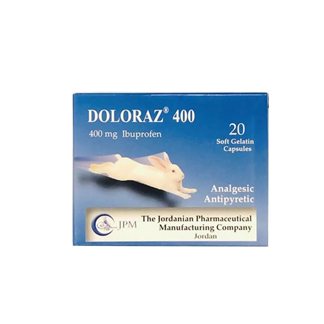 buy online Doloraz [400Mg] Capsule 20'S   Qatar Doha