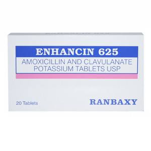 Enhancin (625 Mg) Tablet 20.s product available at family pharmacy online buy now at qatar doha