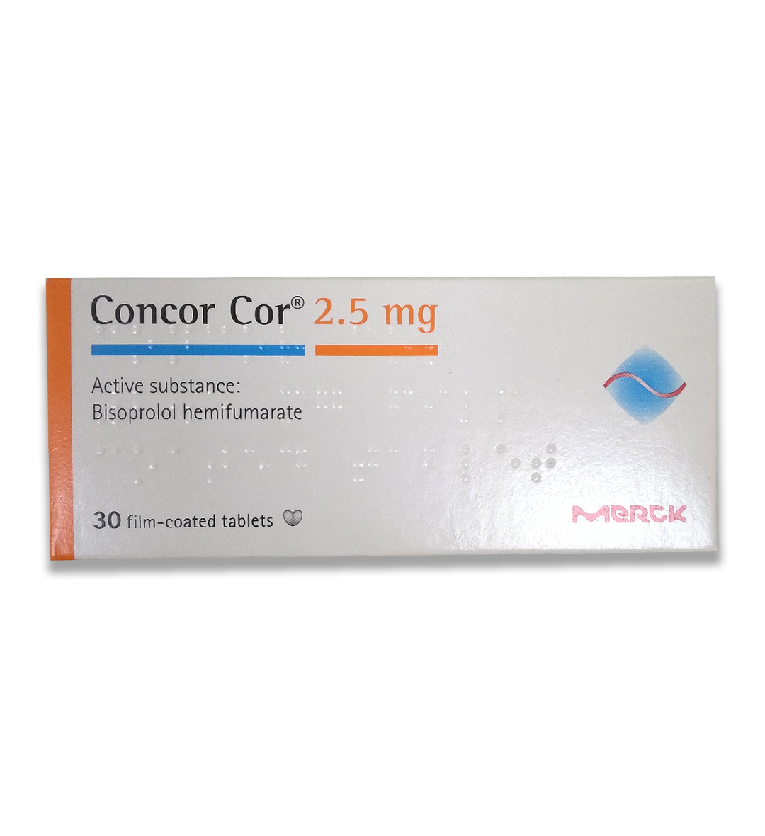 buy online Concor [2.5mg] Tablet 30's   Qatar Doha