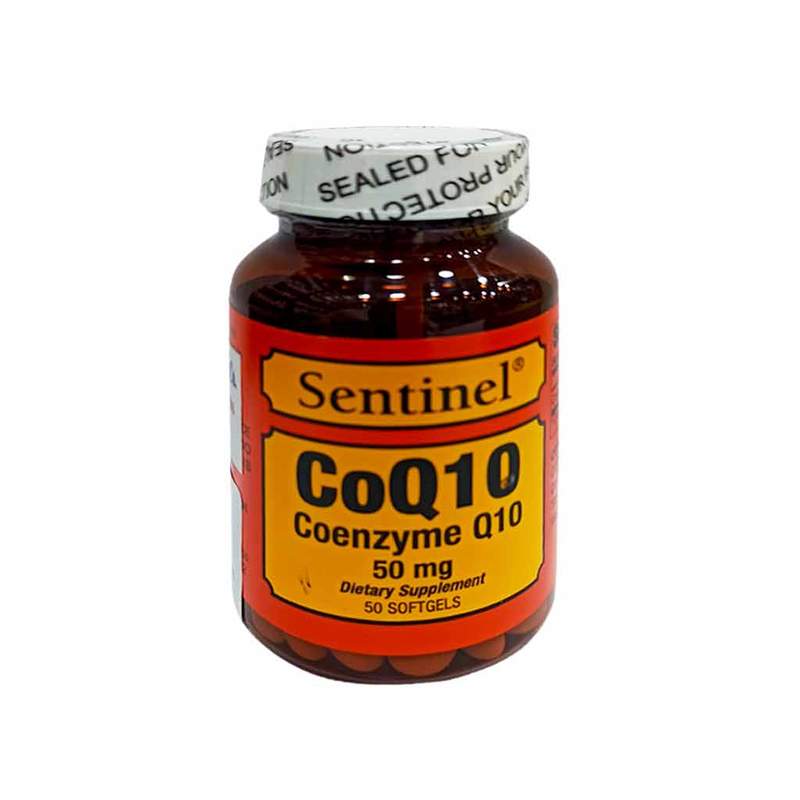Coenzyme Q10 50mg 50.s Softgel Sentinal product available at family pharmacy online buy now at qatar doha
