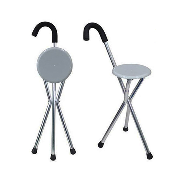 Crutches Walking Stick [Pc911L) [With Stool] Prime[20-10052] product available at family pharmacy online buy now at qatar doha