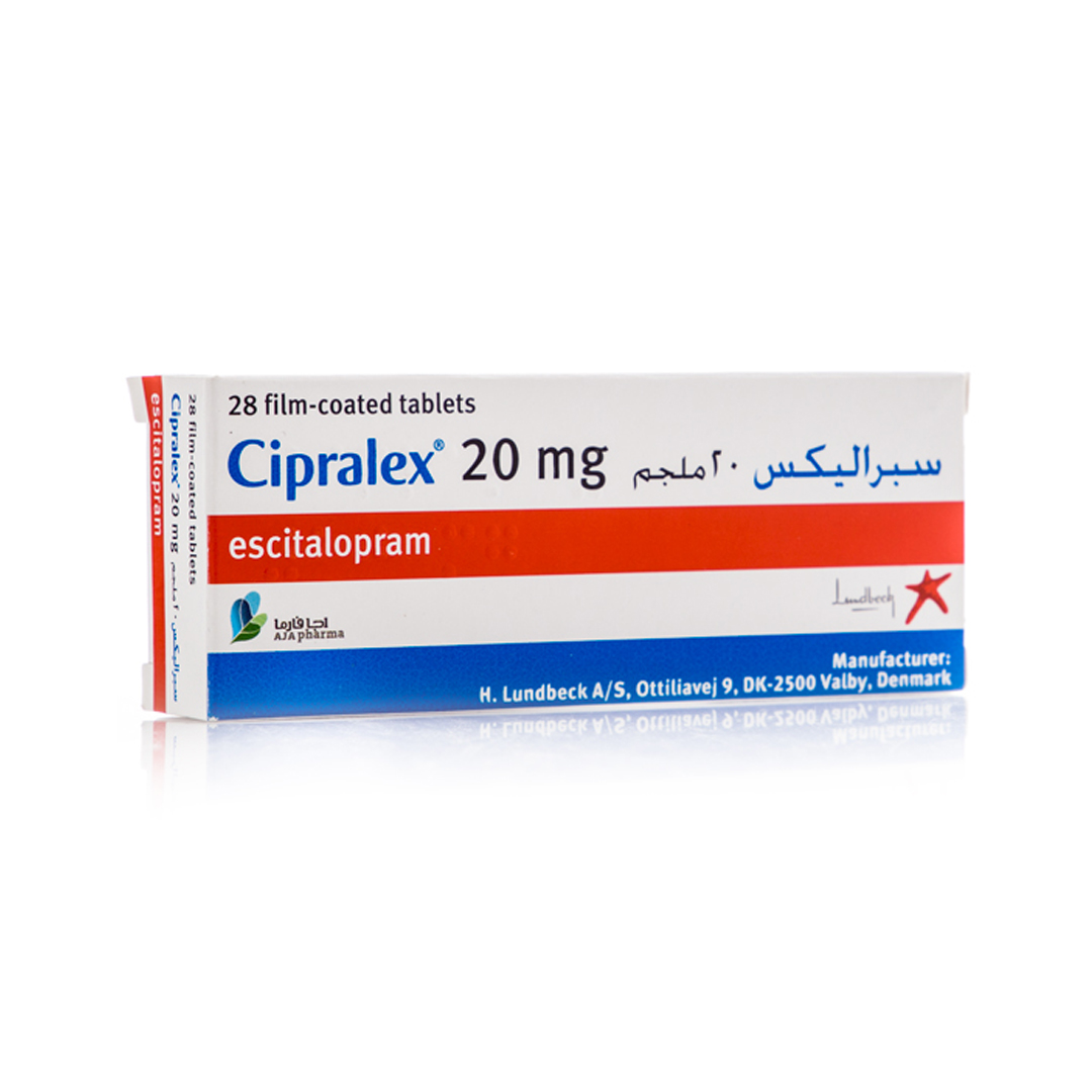 Cipralex 20mg Tablets 28.s product available at family pharmacy online buy now at qatar doha