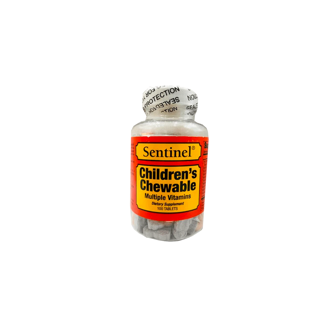 Children.s Multivitamin Chew Tab 100.s Sentinal product available at family pharmacy online buy now at qatar doha