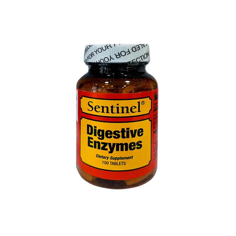 Digestive Enzymes Tablets 100.s Sentinal product available at family pharmacy online buy now at qatar doha