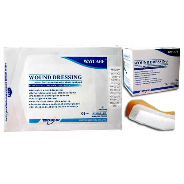 buy online Adhhersive Dressing N-Woven - Waycare 10 X 30 Cm - 801017  Qatar Doha