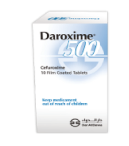 buy online Daroxime Tab 500Mg 10'S   Qatar Doha