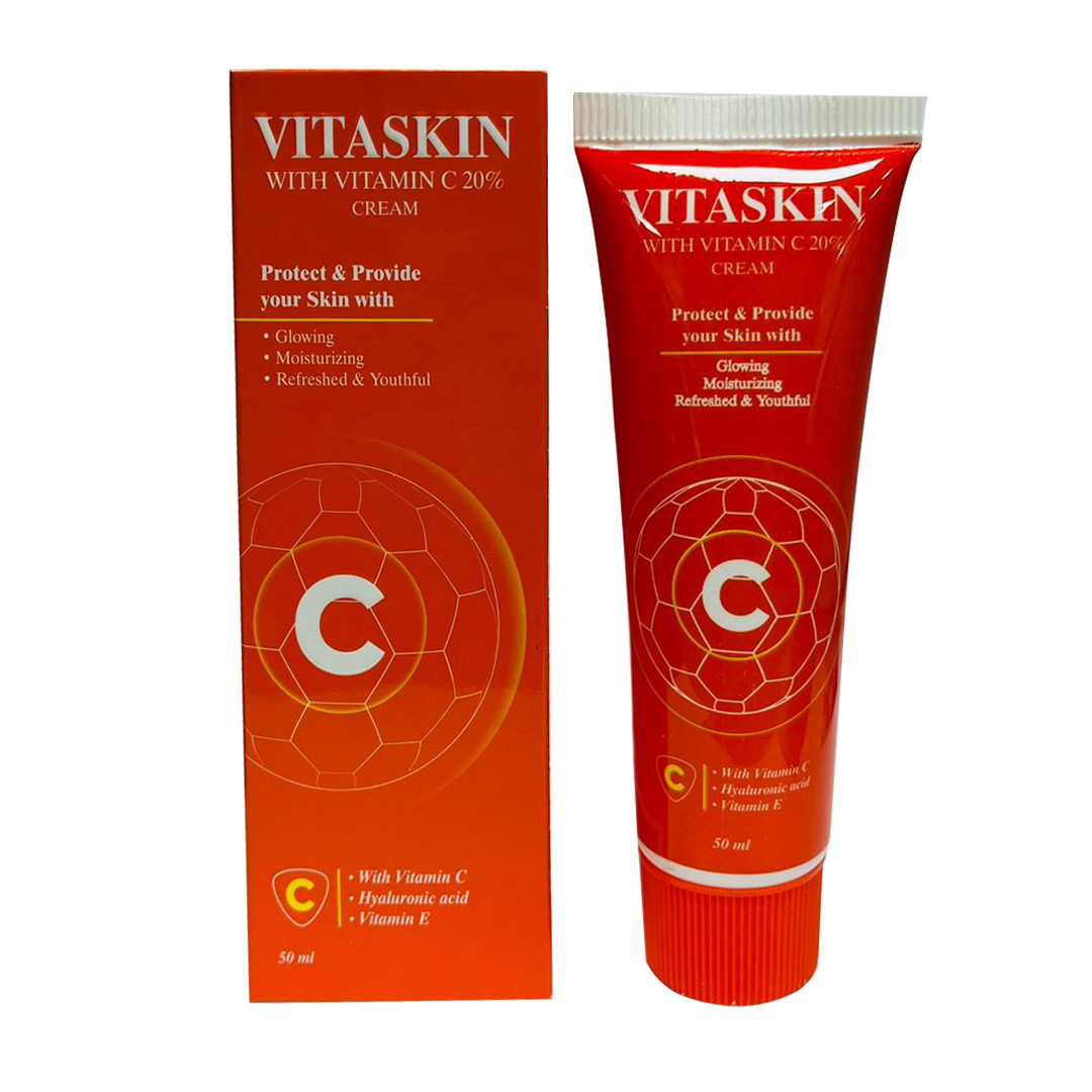 Vitaskin Vitamin C Cream 50ml-femigiene product available at family pharmacy online buy now at qatar doha
