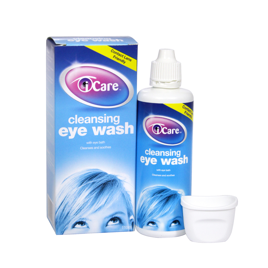 I Care Cleansing Eye Wash 110ml product available at family pharmacy online buy now at qatar doha