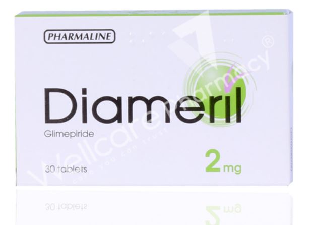 buy online Diameril 2Mg Tablet 30'S   Qatar Doha