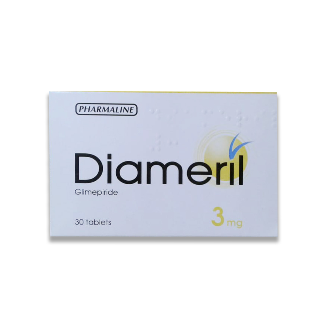 buy online Diameril 3Mg Tablets 30'S   Qatar Doha