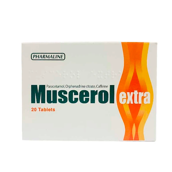 buy online Muscerol Extra Tablets 20's   Qatar Doha