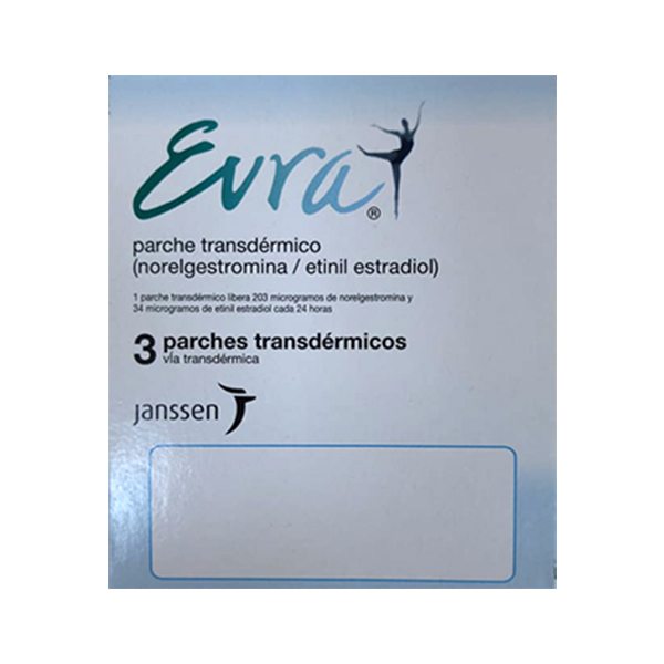 Evra Transdermal Patches 3.s product available at family pharmacy online buy now at qatar doha