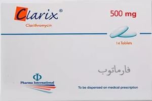 Clarixin 500mg Tablets 14.s product available at family pharmacy online buy now at qatar doha