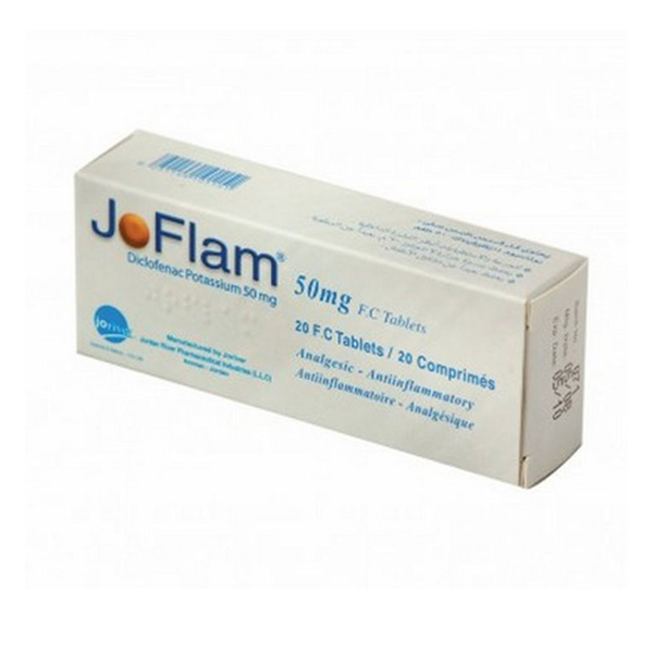 buy online Joflam [50mg] Fc Tablets 20's   Qatar Doha
