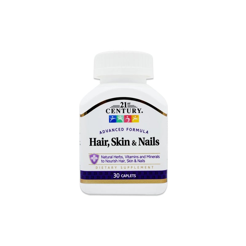 buy online Hair Skin & Nails Caplets 30'S 21St   Qatar Doha