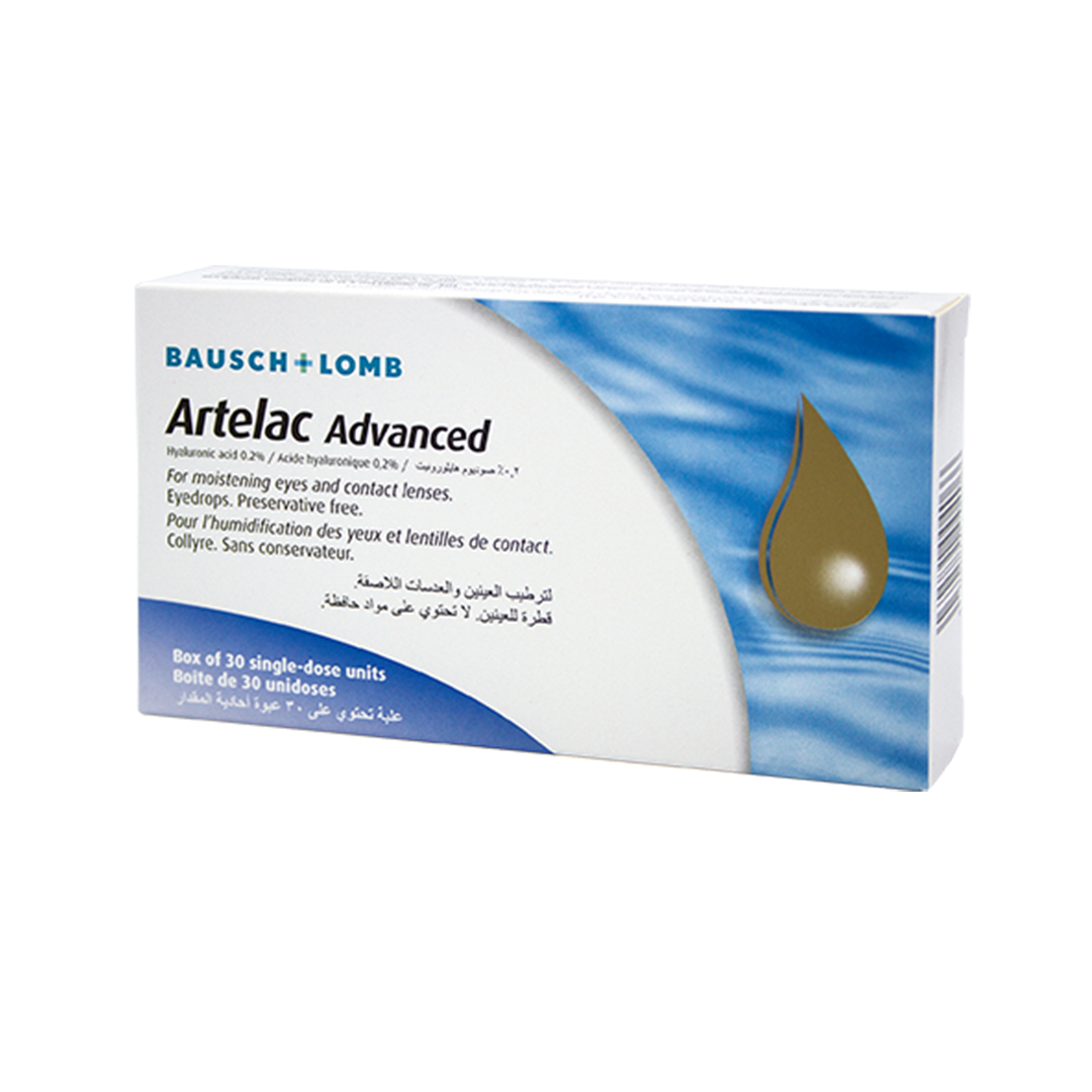 Artelac Advanced Eye Drop 30 X 0.5ml product available at family pharmacy online buy now at qatar doha
