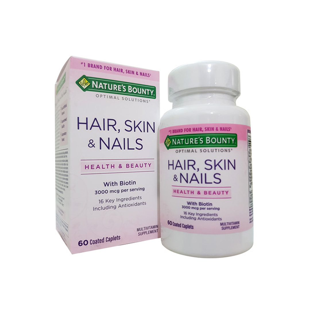 Hair Skin & Nails Caplets 60.s - Nb product available at family pharmacy online buy now at qatar doha