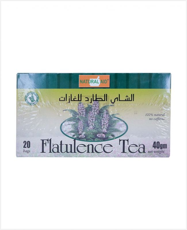 Natural Aid Flatulence Tea 20.s product available at family pharmacy online buy now at qatar doha