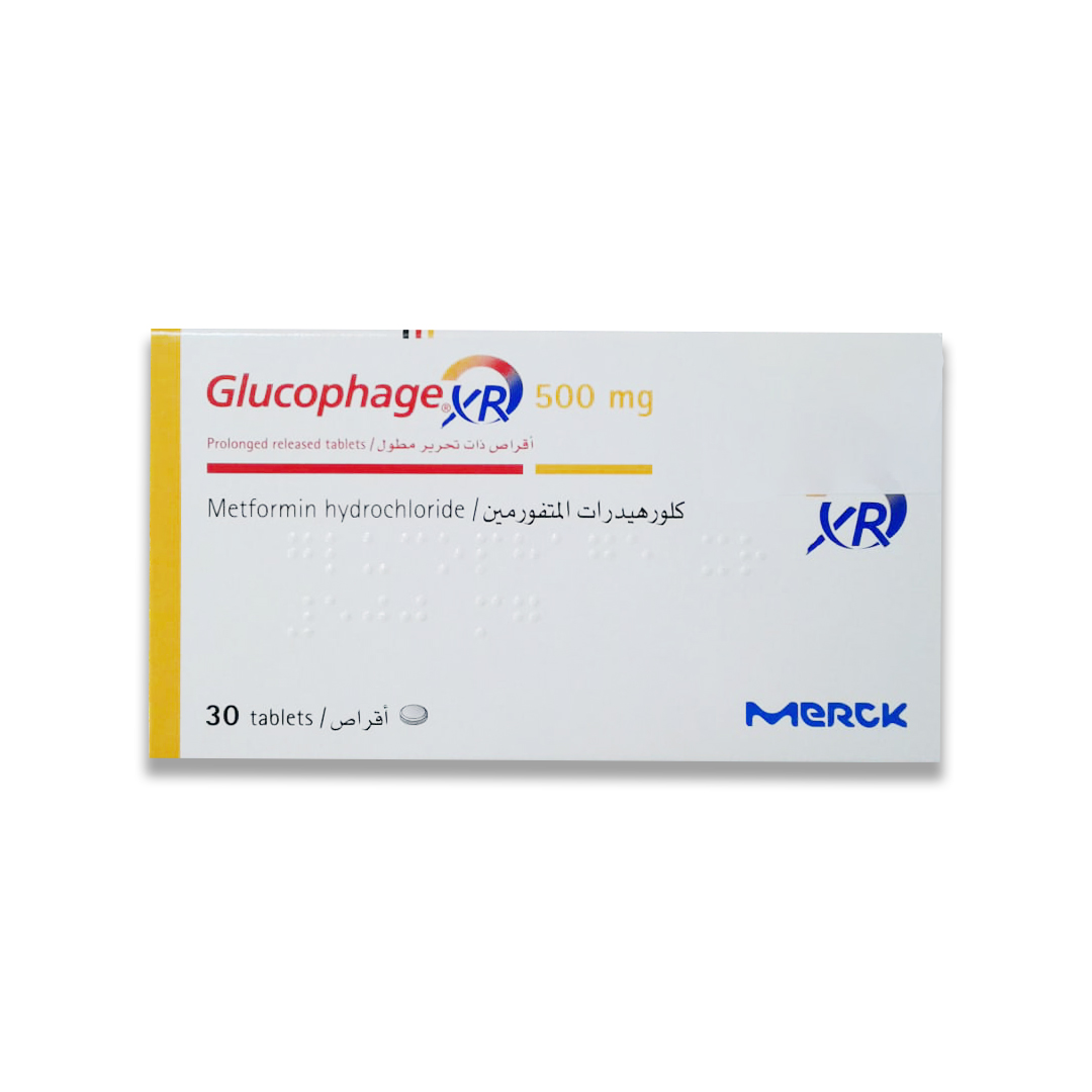 buy online Glucophage Xr [500mg] Tablets 30's   Qatar Doha