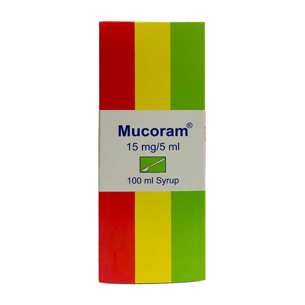 buy online Mucoram [15mg / 5ml] Syrup 100ml   Qatar Doha