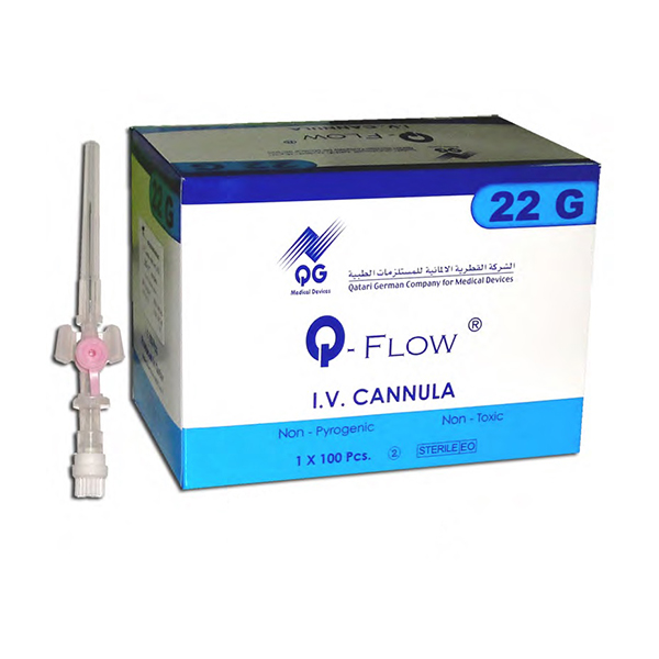 buy online 	Iv Cannula W/Injection Port - Q-Jet 20 G  Qatar Doha