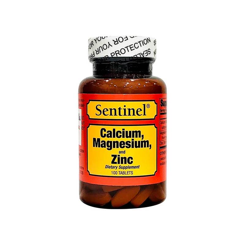buy online Calcium Mag & Zink Tablets 100'S - Sentinal   Qatar Doha