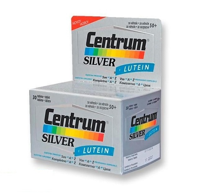 Centrum Silver With Lutein Tablets 30'S product available at family pharmacy online buy now at qatar doha
