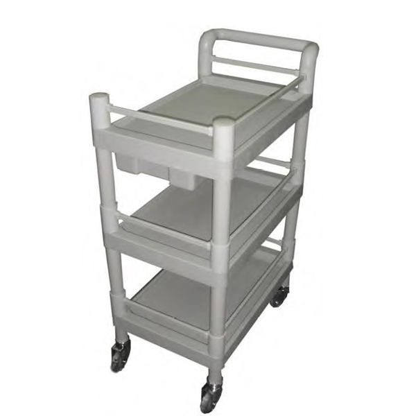Trolley [3 Shelf 1 Draw - Plastic] 1'S - Mx-Lrd product available at family pharmacy online buy now at qatar doha