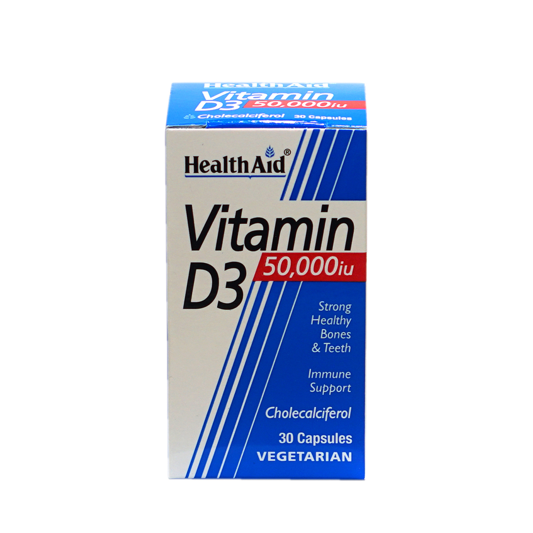 Vitamin D3 50000iu Capsules 30.s - Ha product available at family pharmacy online buy now at qatar doha
