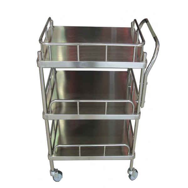 buy online 	Trolley 3-Shelf Stainless Steel - Tianjin 3-Sh + 1-D  Qatar Doha
