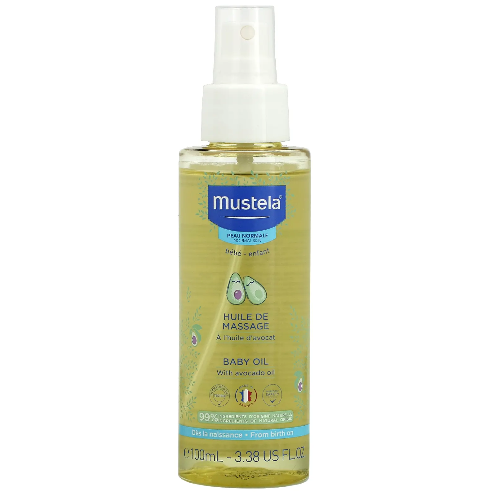 Mustela Baby Massage Oil 100Ml product available at family pharmacy online buy now at qatar doha