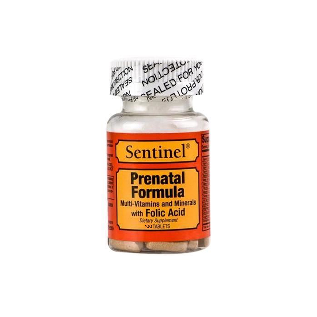 Prenatal Formula Tablets 100.s - Sentinal product available at family pharmacy online buy now at qatar doha