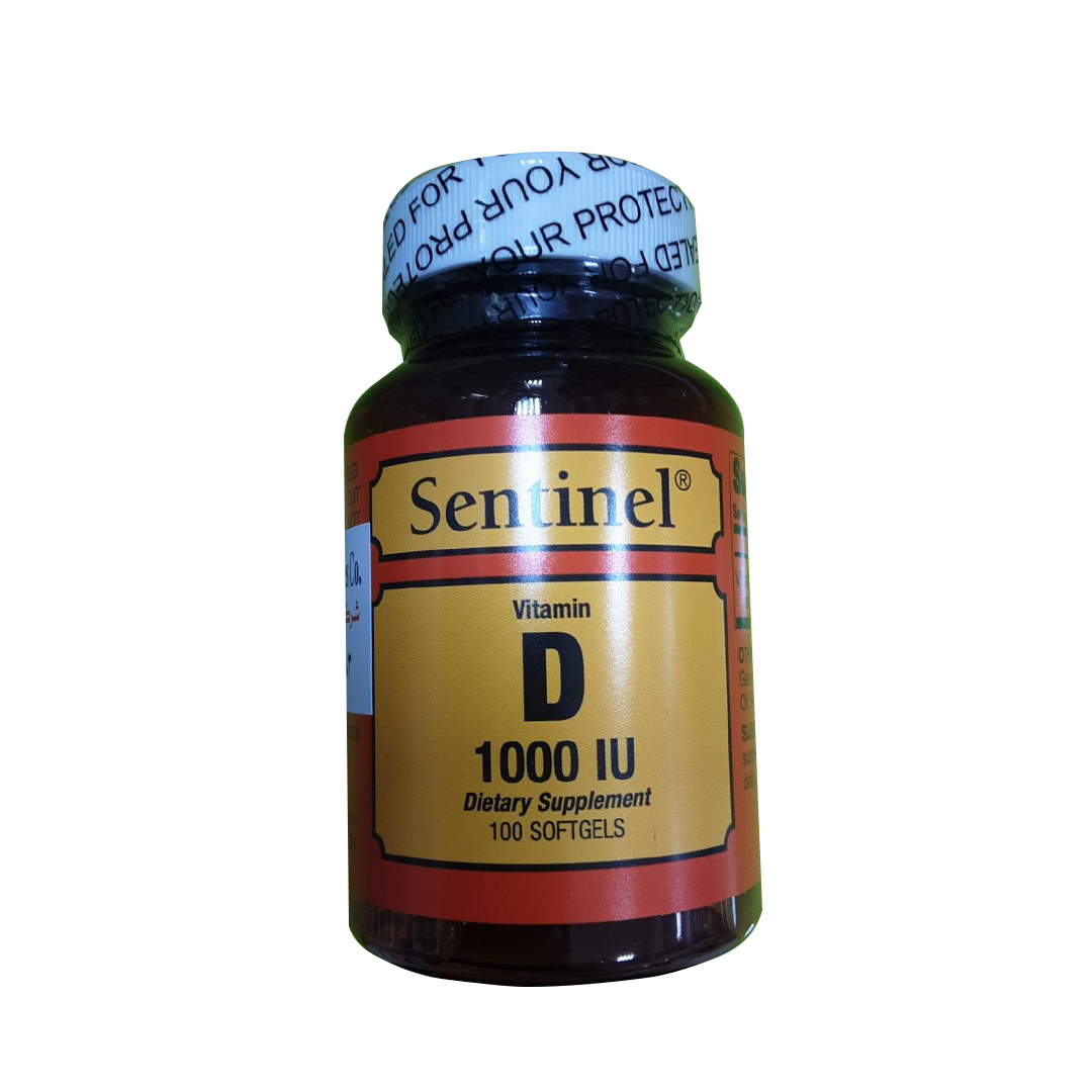 buy online Vitamin [D3 1000Iu] Softgels 100'S - Sentinal   Qatar Doha