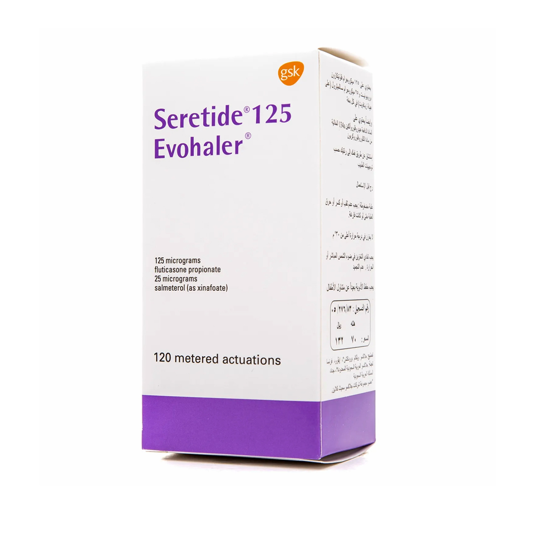 buy online Seretide Mdi [125/25 Mcg] Inhaler 1'S   Qatar Doha