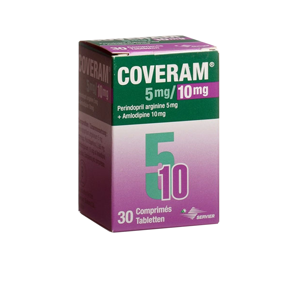 Coveram 5mg/10mg Tablet 30.s product available at family pharmacy online buy now at qatar doha