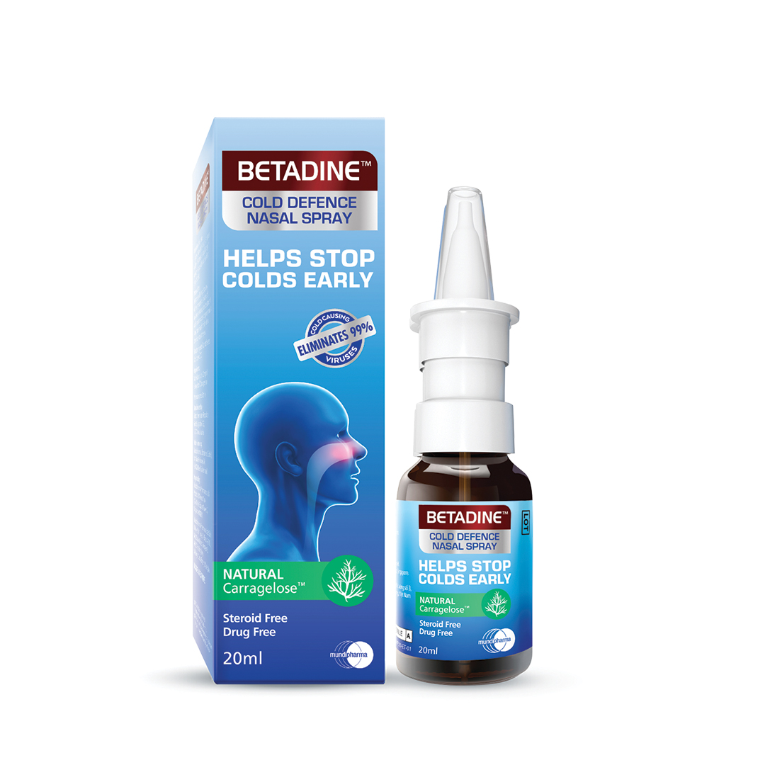 Betadine Cold Deffence Nasal Spray 20ml product available at family pharmacy online buy now at qatar doha