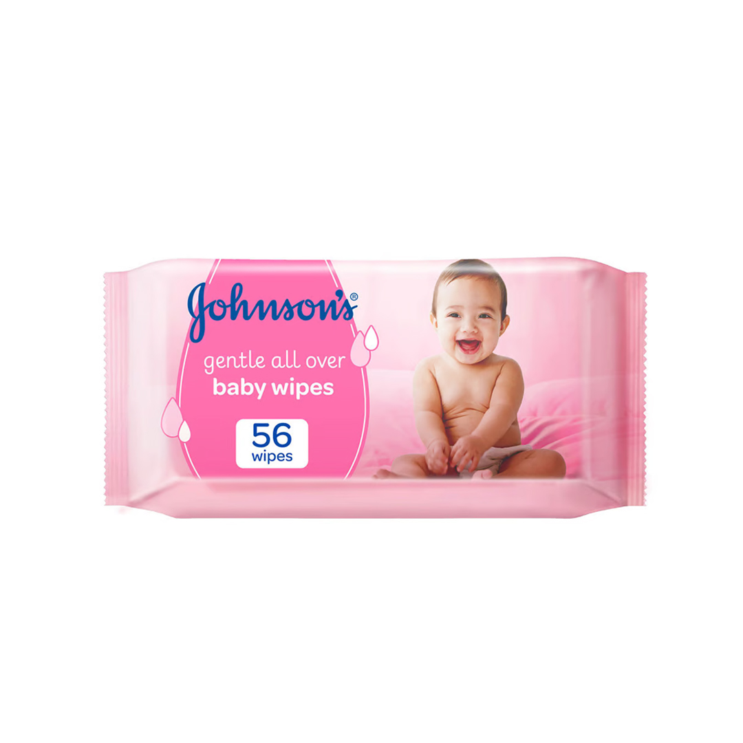 J&J Baby Clean+Protect Wipes 56'S product available at family pharmacy online buy now at qatar doha