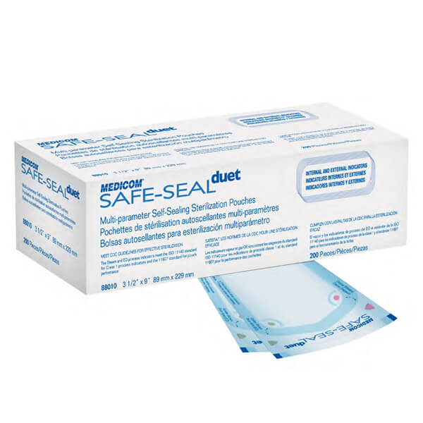buy online 	Autoclave / Sterilization Pouch - Demotek 191 X 330 Mm  Qatar Doha