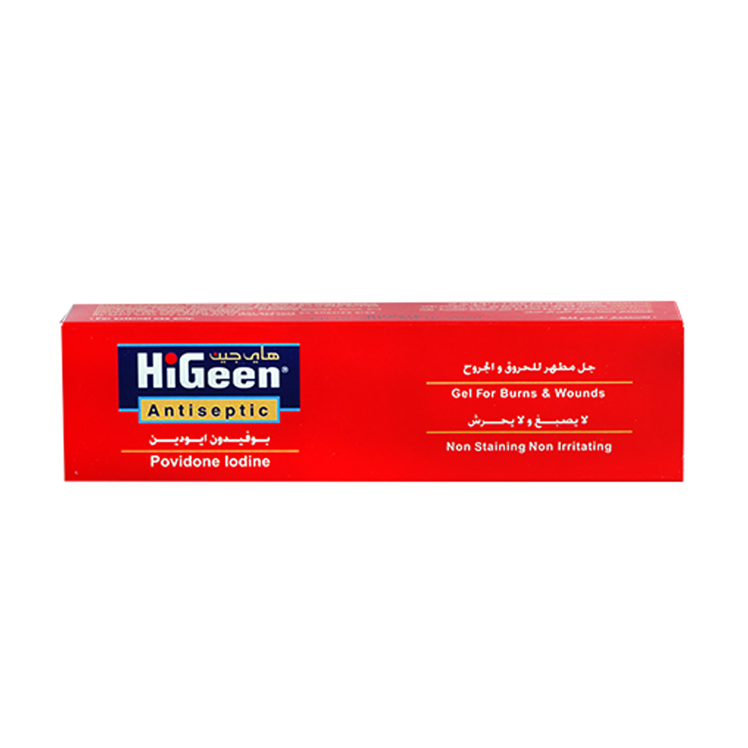 buy online Hi-Geen Povidone Iodine Gel 30G	   Qatar Doha