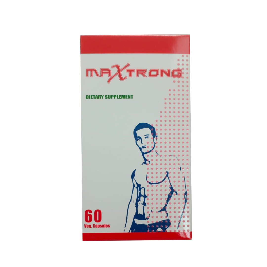 Maxtrong Capsules 60.s product available at family pharmacy online buy now at qatar doha