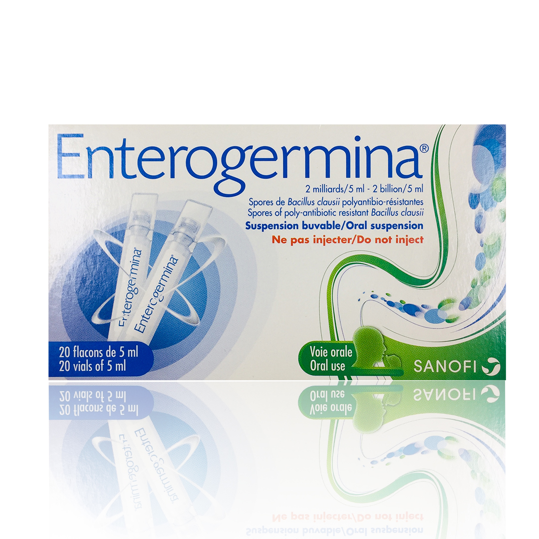 buy online Enterogermina 2billion/5ml Ampoules 20's   Qatar Doha