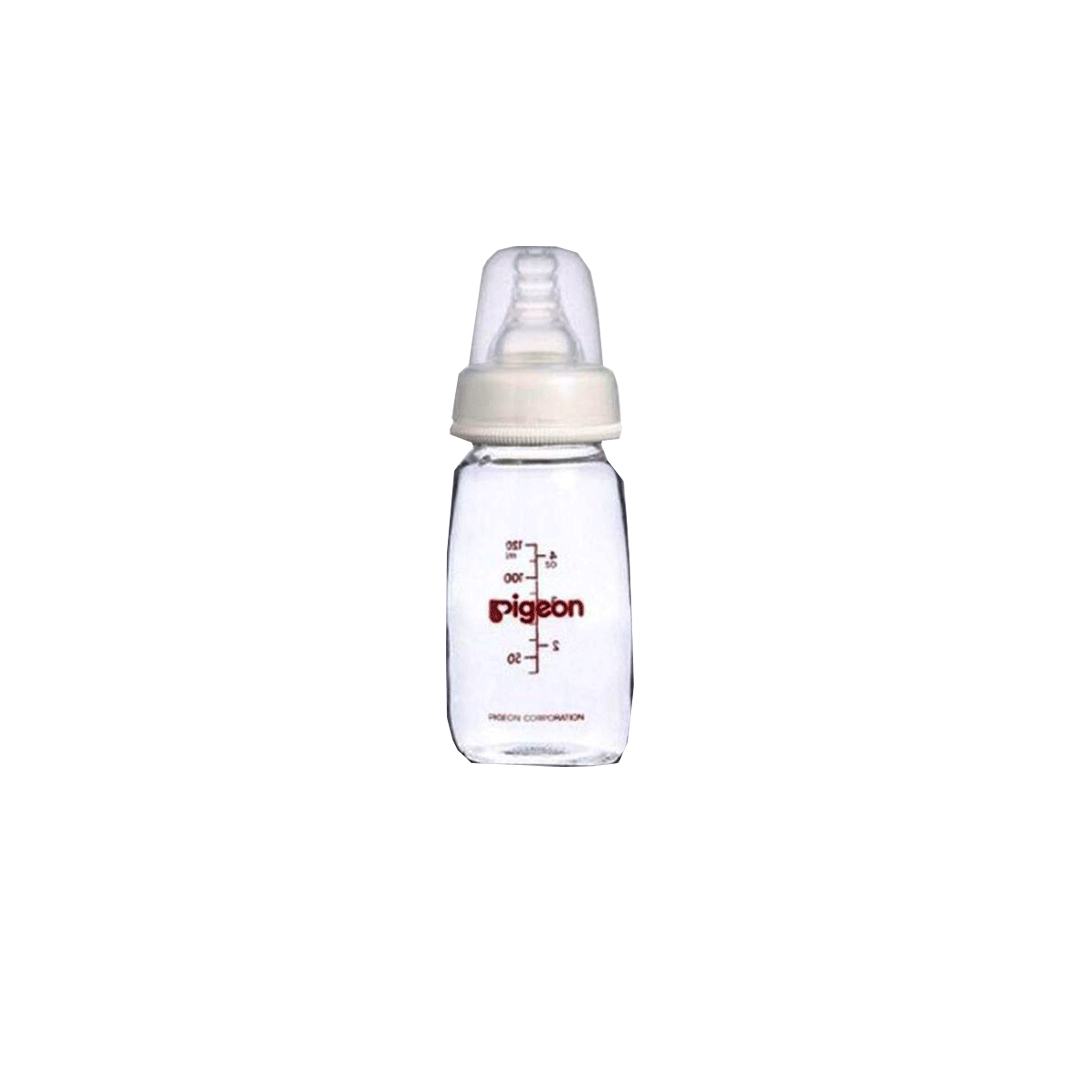 buy online Pigeon Feeding Bottle Clear 120Ml - A26011   Qatar Doha