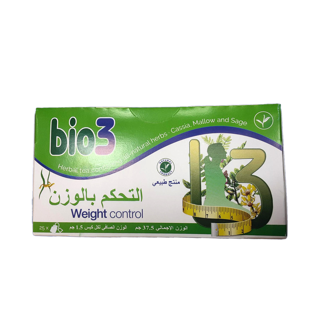 Bio 3 Weight Control Tea 25.s product available at family pharmacy online buy now at qatar doha