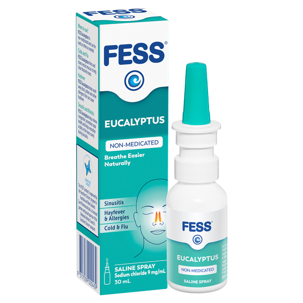 Fess Eucalyptus Saline Nasal Spray 30ml product available at family pharmacy online buy now at qatar doha
