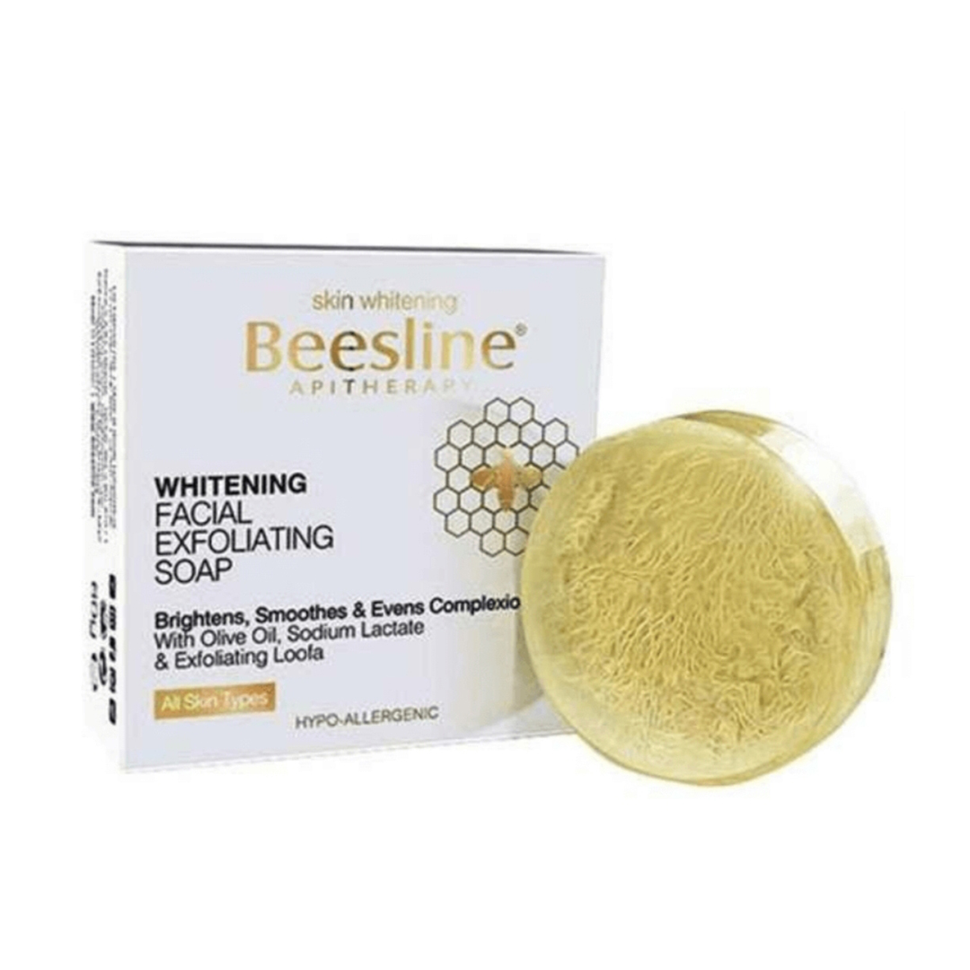 Beesline Whitening Body Exfoliating Soap 60Gm product available at family pharmacy online buy now at qatar doha