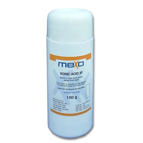 Boric Acid Bp 100Gm - Mexoimpex product available at family pharmacy online buy now at qatar doha