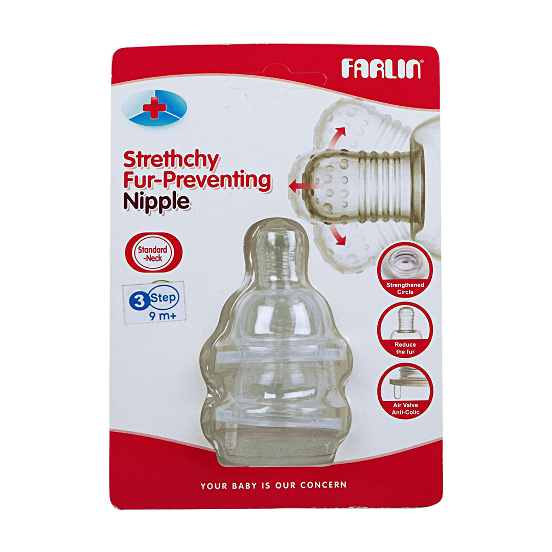 Farlin Stretchy Anti Fur Nipple 1'S product available at family pharmacy online buy now at qatar doha