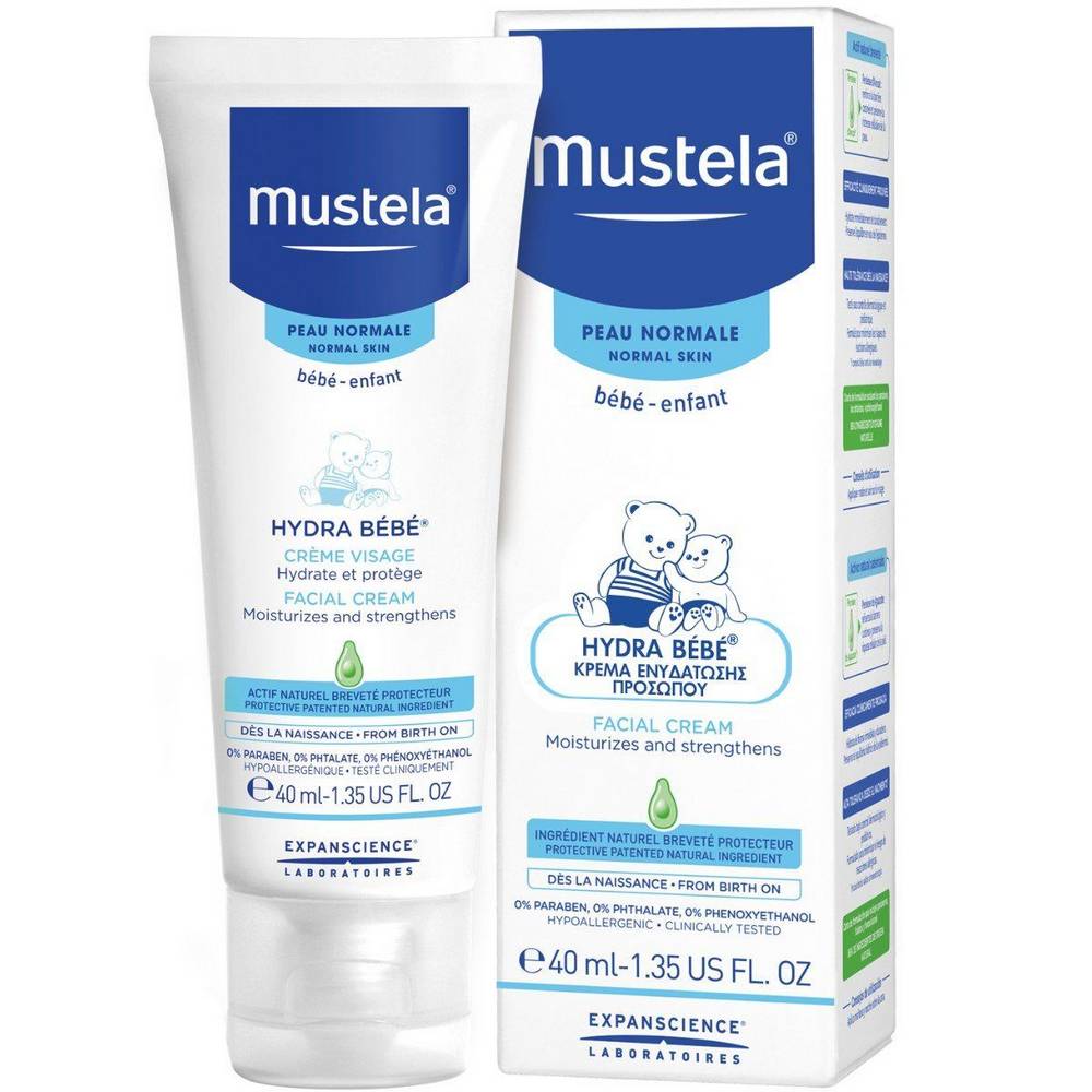 Mustela Hydra Bebe Facial Cream 40Ml product available at family pharmacy online buy now at qatar doha