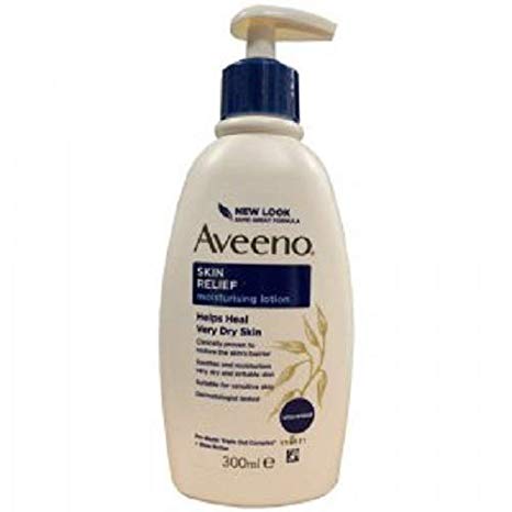 Aveeno Skin Relief Lotion Shea 300ml product available at family pharmacy online buy now at qatar doha